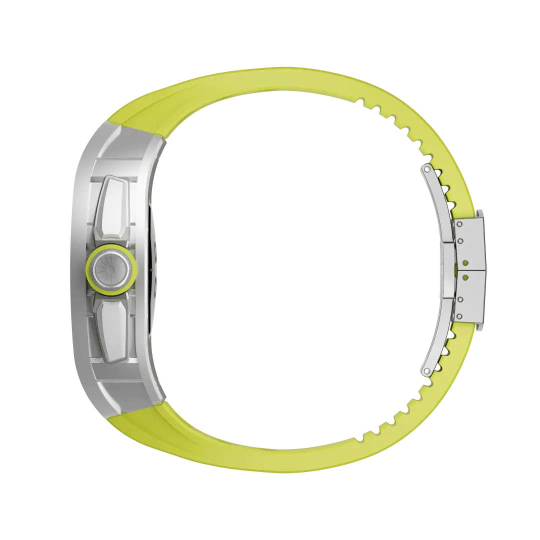 Titanium Apple Watch Case - 44/45mm Silver | Sophistication
