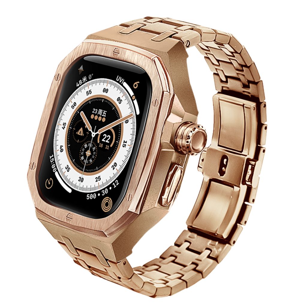 Silver Apple Watch Case - Stainless Steel 45mm | Style