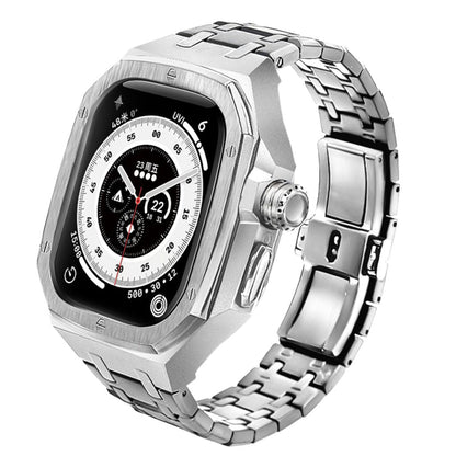Silver Apple Watch Case - Stainless Steel 45mm | Style