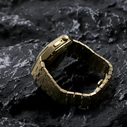 Luxury Apple Watch Band - Steel Case | AP Style