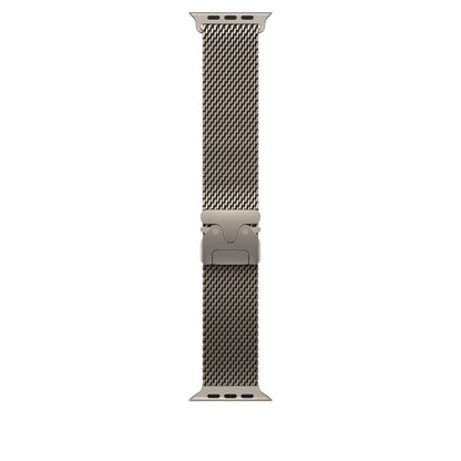 Apple Watch Milanese Loop Strap - Clip Clasp, Steel | Secure