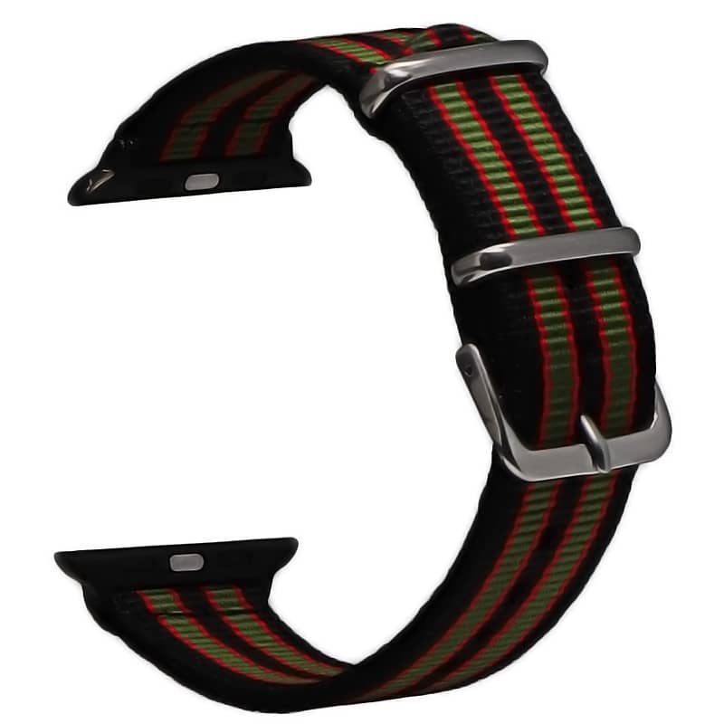 Braided Nylon Apple Watch Strap - Flag | Pride