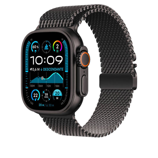Apple Watch Milanese Loop Strap - Clip Clasp, Steel | Secure
