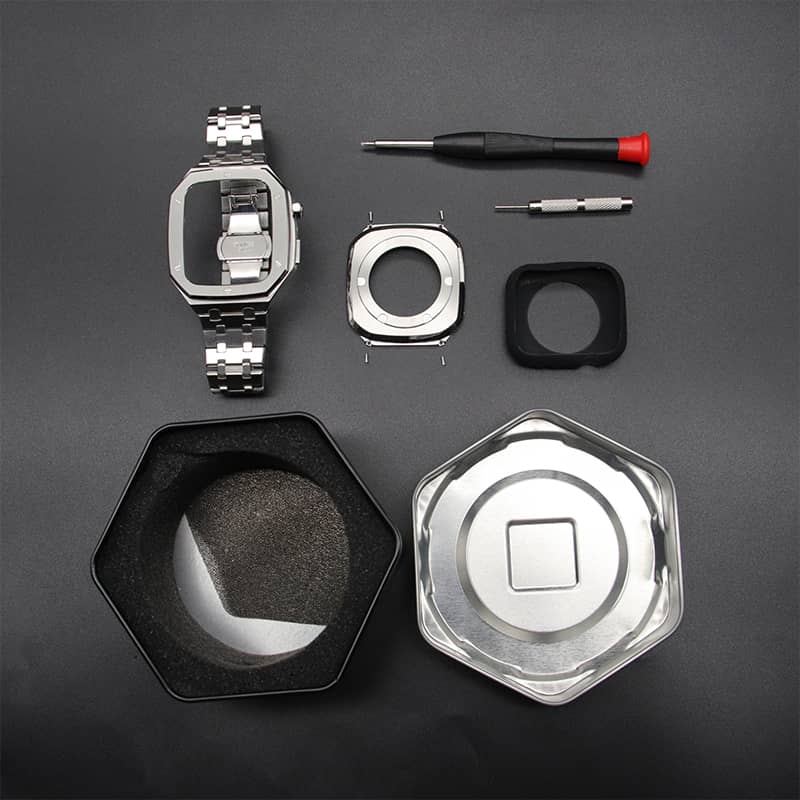Apple Watch AP Style Strap - Steel Mod Kit | Luxury