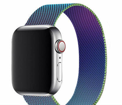Milanese Loop Apple Watch Band Silver - Steel Mesh | Elegant
