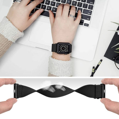 Apple Watch Scrunchie Strap - Soft Fabric, Adjustable | Comfort