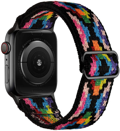 Apple Watch Scrunchie Strap - Multi-Color, Soft | Comfort