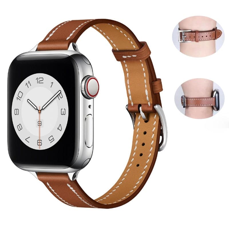 Apple Watch Leather Strap - Premium Leather | Refined Style