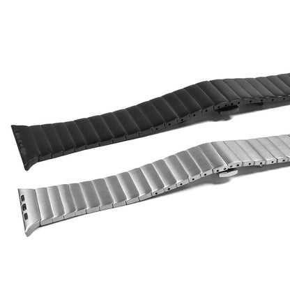 Apple Watch Stainless Steel Band - Midnight Steel | Sophistication