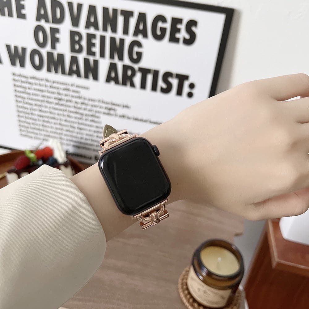 Luxury Leather Apple Watch Strap - Premium Feel | Sophistication