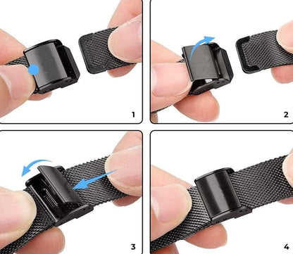 Milanese Loop Apple Watch Strap - Stainless Steel | Elegant