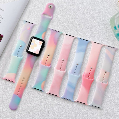 Pastel Cloud Apple Watch Band - Fluoroelastomer, Water Resistant | Serenity