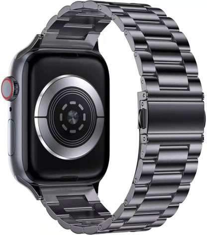 Apple Watch Vintage Steel Strap - Premium Stainless Steel | Timeless Style