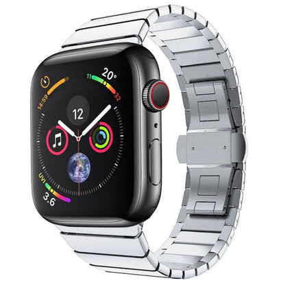 Apple Watch Stainless Steel Band - Midnight Steel | Sophistication