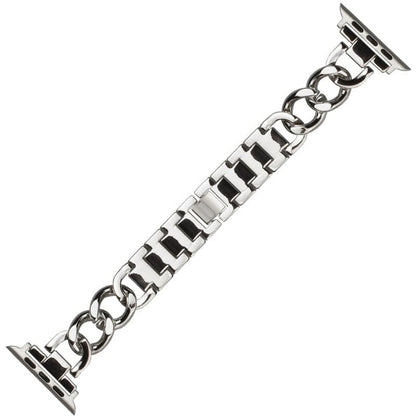 Luxury Apple Watch Bands - Wide Link, Steel | Elegant Style