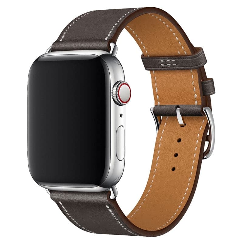 Red Leather Apple Watch Strap - Premium Leather | Style