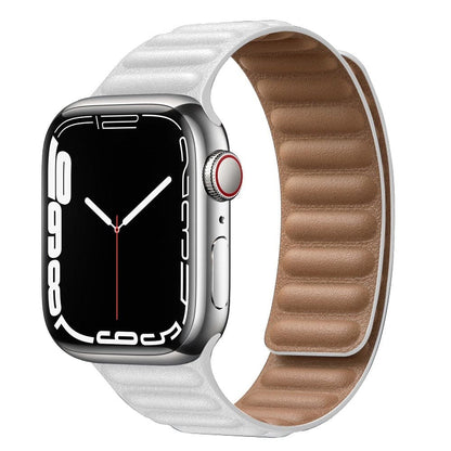Apple Watch Leather Strap - Magnetic Closure | Elegant Style