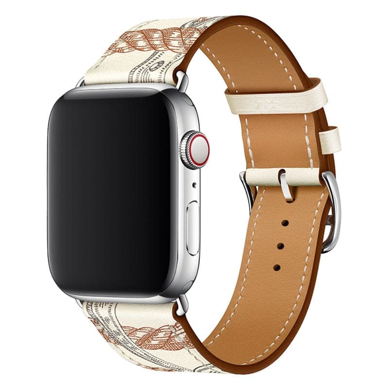 Patterned Leather Apple Watch Straps - Premium | Style