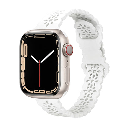 Sculpted Silicone Apple Watch Strap - Aired, Water-Resistant | Comfort