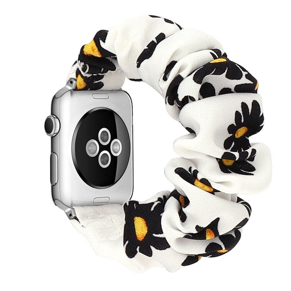 Floral Fabric Apple Watch Band - Soft Scrunchie | Style