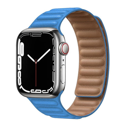 Apple Watch Leather Strap - Magnetic Closure | Elegant Style