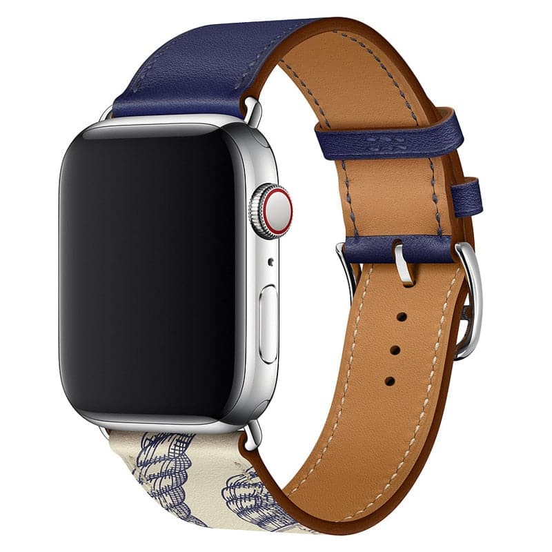 Patterned Leather Apple Watch Straps - Premium | Style