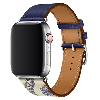 Apple Watch Leather Strap - Patterned | Style & Comfort