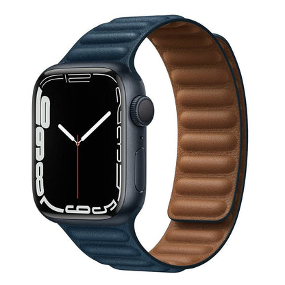 Apple Watch Leather Strap - Magnetic Closure | Elegant Style
