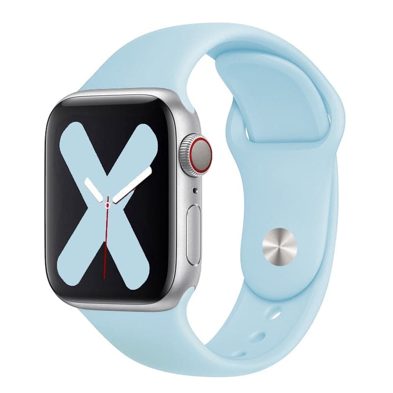 Apple Watch Silicone Sport Band - Crisp White, Comfort | Secure