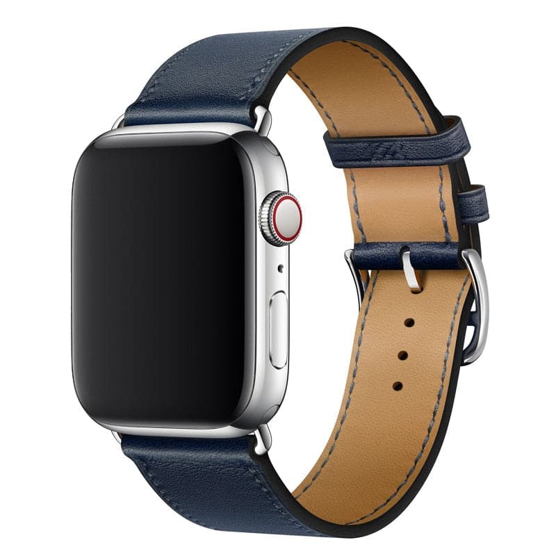 Red Leather Apple Watch Strap - Premium Leather | Style