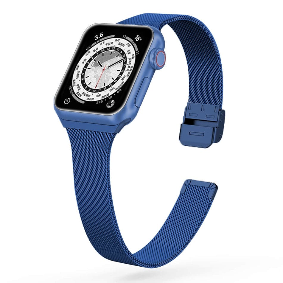 Milanese Loop Apple Watch Strap - Stainless Steel | Elegant