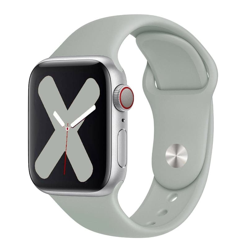 Apple Watch Silicone Sport Band - Crisp White, Comfort | Secure