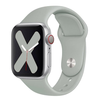 Apple Watch Silicone Sport Band - Crisp White, Comfort | Secure