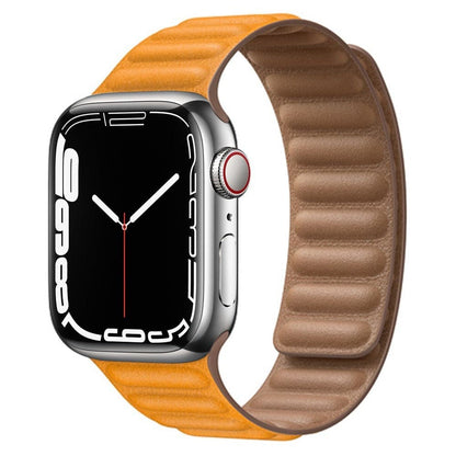 Apple Watch Leather Strap - Magnetic Closure | Elegant Style