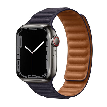 Apple Watch Leather Strap - Magnetic Closure | Elegant Style