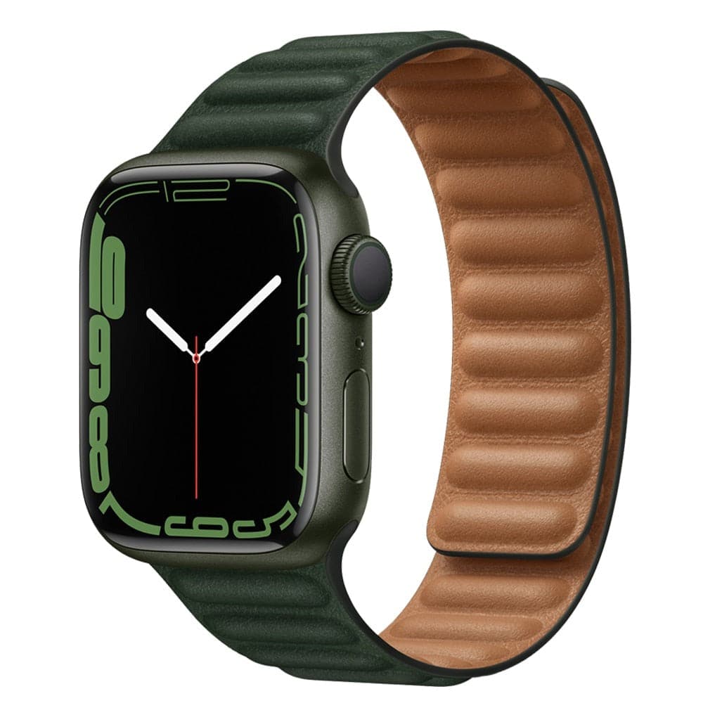 Apple Watch Leather Strap - Magnetic Closure | Elegant Style