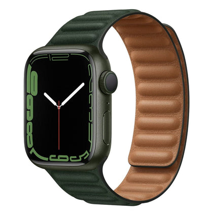Apple Watch Leather Strap - Magnetic Closure | Elegant Style
