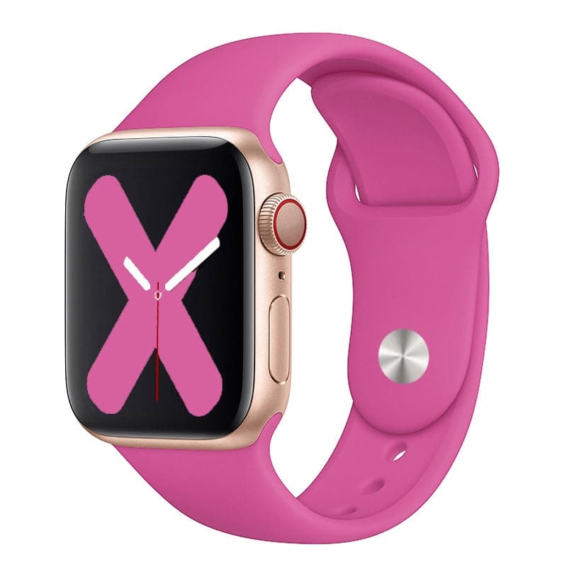 Apple Watch Silicone Sport Band - Crisp White, Comfort | Secure