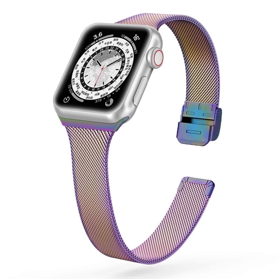 Milanese Loop Apple Watch Strap - Stainless Steel | Elegant