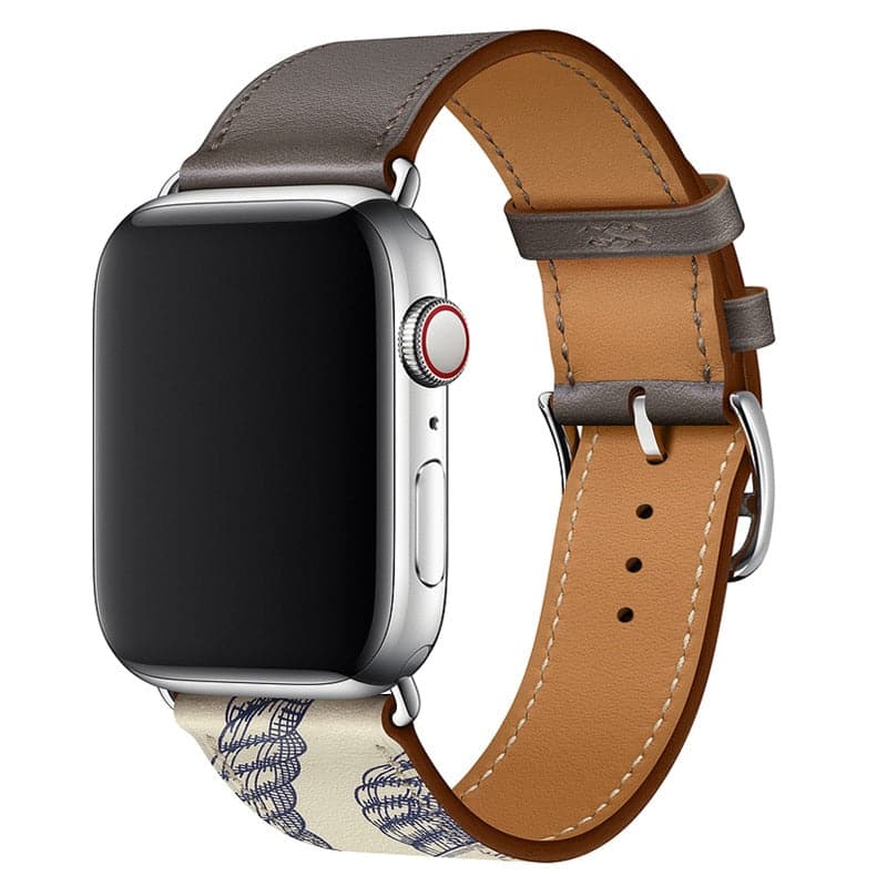 Apple Watch Leather Strap - Patterned | Style & Comfort