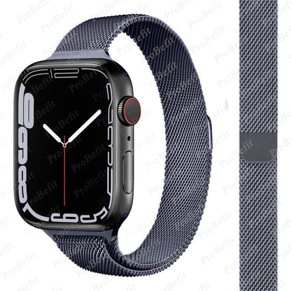 Milanese Loop Apple Watch Band - Magnetic, Steel | Elegant