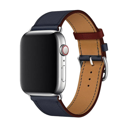 Red Leather Apple Watch Strap - Premium Leather | Style