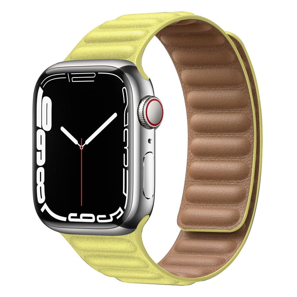 Apple Watch Leather Strap - Magnetic Closure | Elegant Style