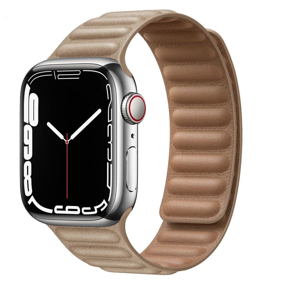 Apple Watch Leather Strap - Magnetic Closure | Elegant Style