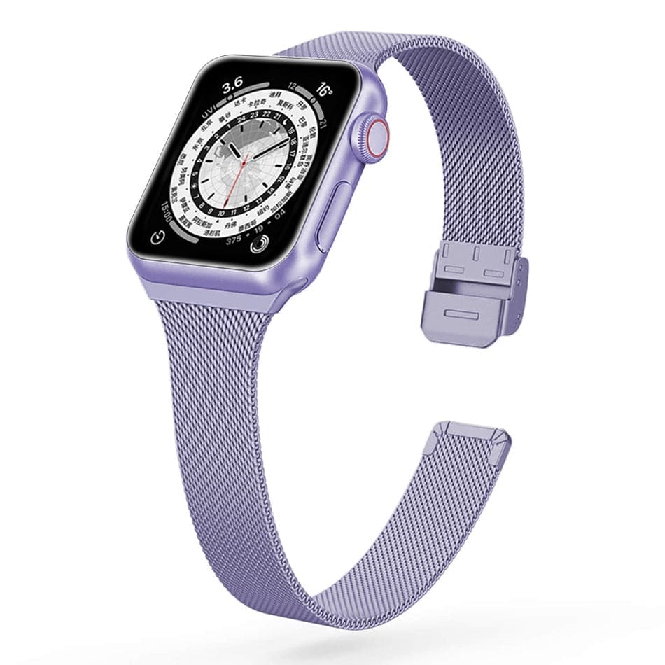 Milanese Loop Apple Watch Strap - Stainless Steel | Elegant