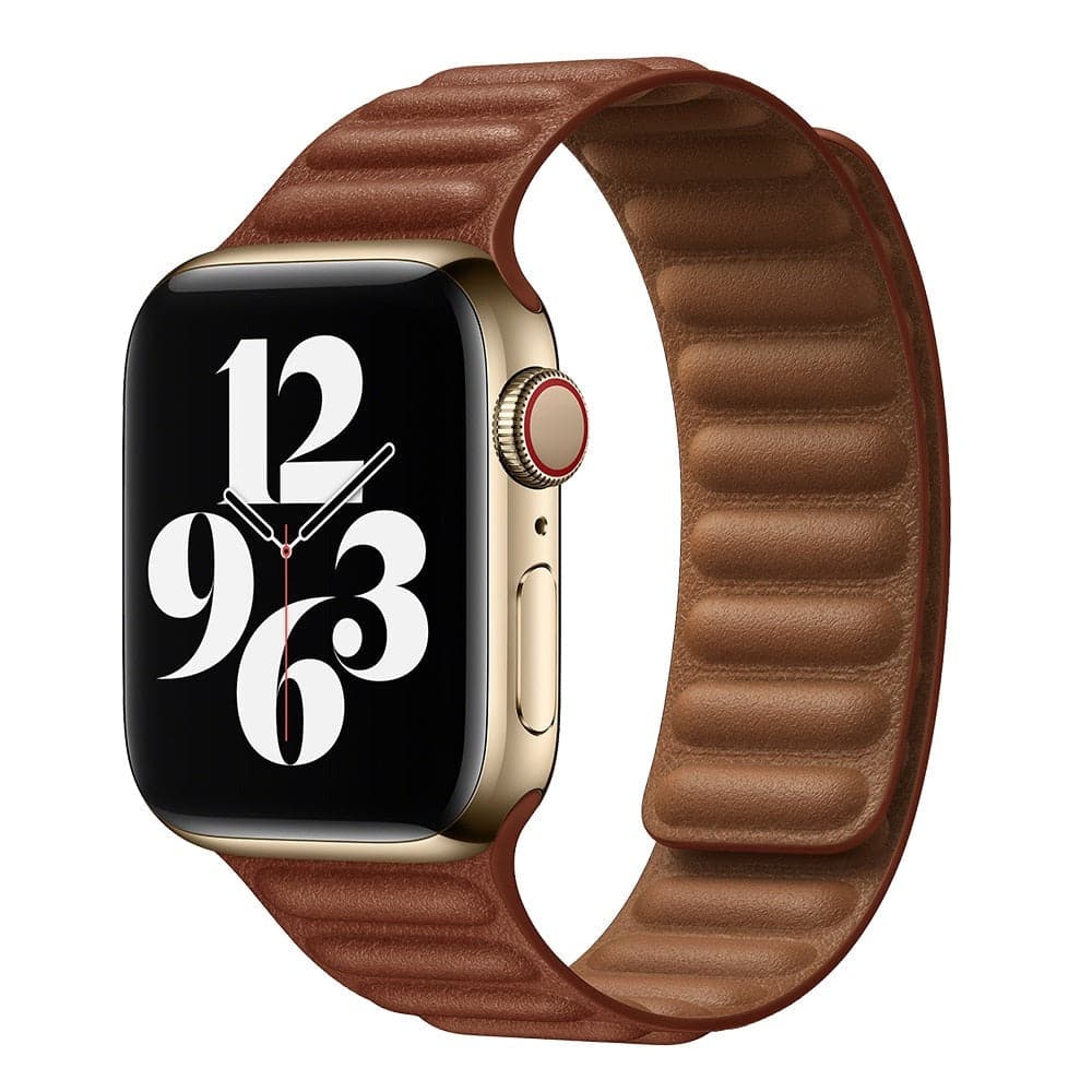 Apple Watch Leather Strap - Magnetic Closure | Elegant Style
