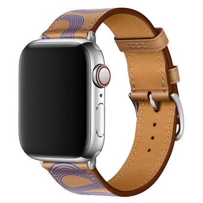 Patterned Leather Apple Watch Straps - Premium | Style