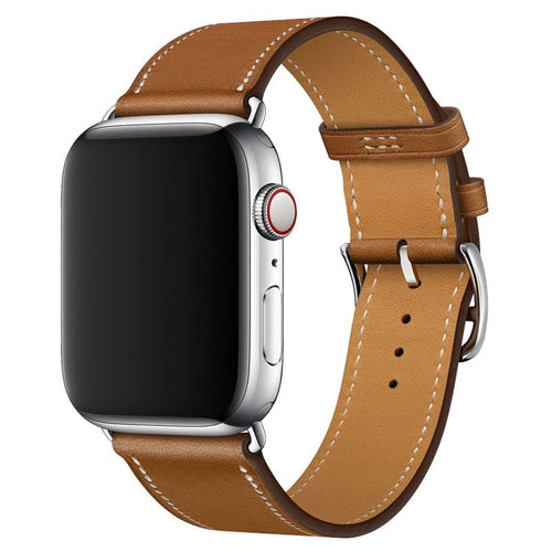 Red Leather Apple Watch Strap - Premium Leather | Style