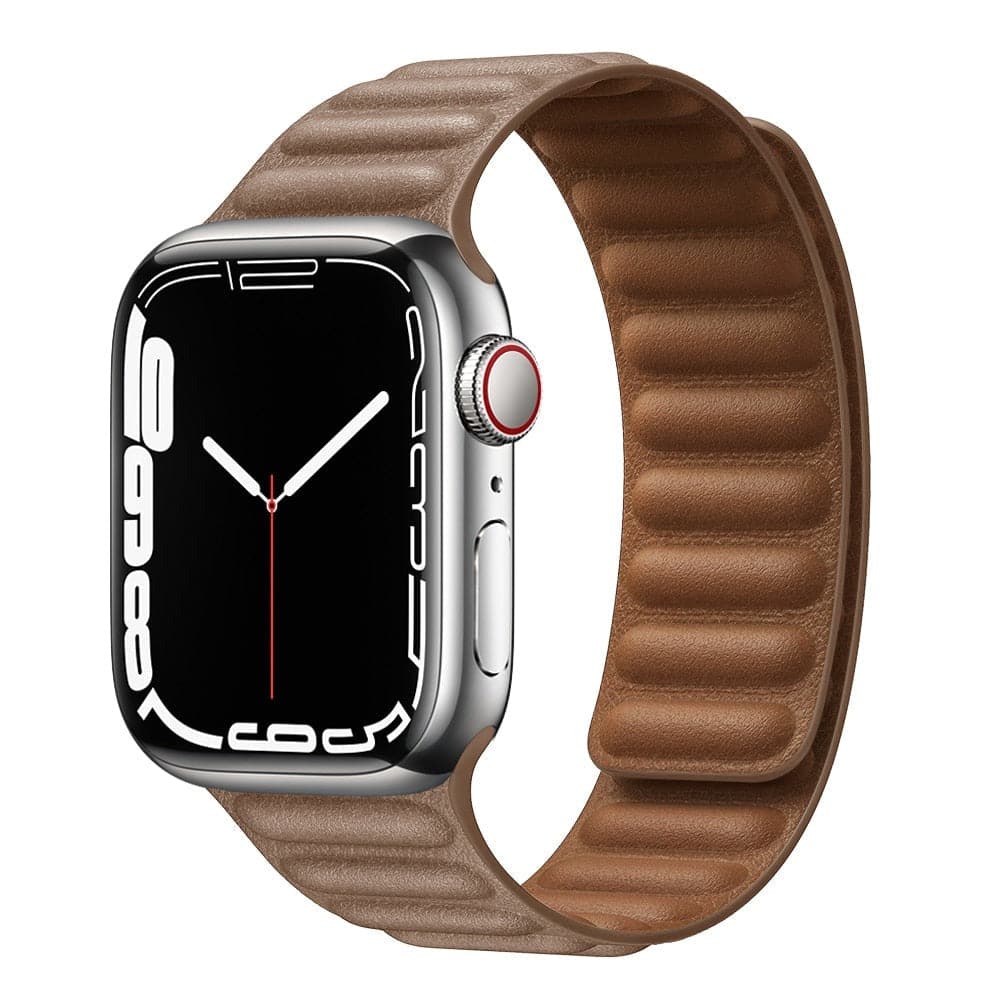 Apple Watch Leather Strap - Magnetic Closure | Elegant Style