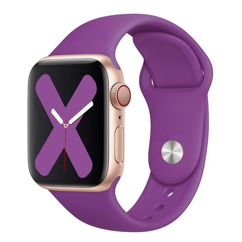 Apple Watch Silicone Sport Band - Crisp White, Comfort | Secure